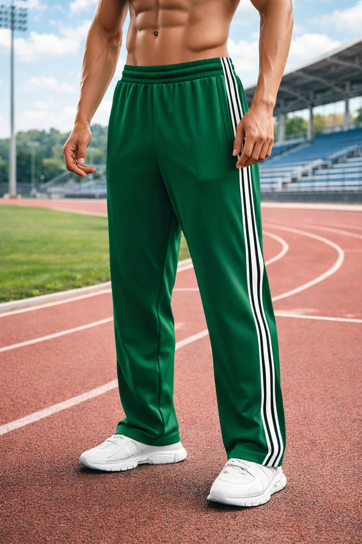 Asier | Pantalón Deportivo Hombre con Franjas Laterales Corte Recto
