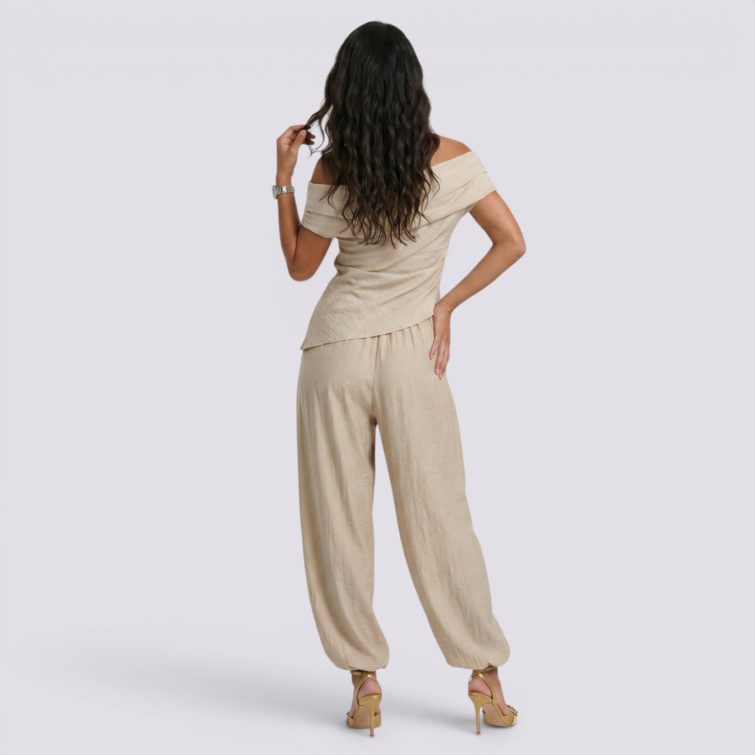 Conjunto Mujer Verano Pantalón Ancho