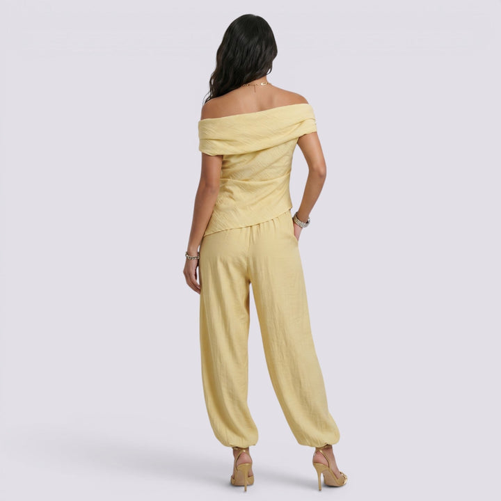 Conjunto Mujer Verano Pantalón Ancho