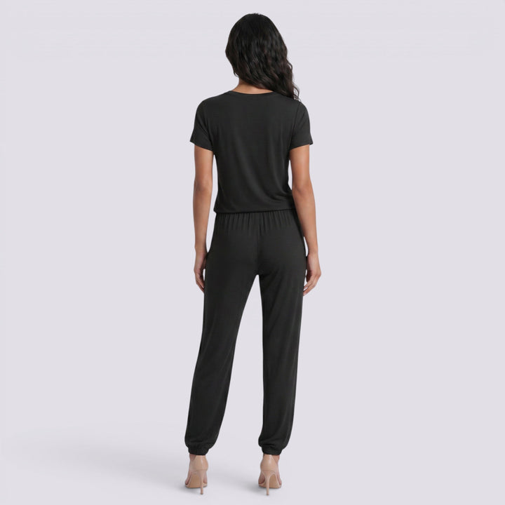 Conjunto Pijama Dos Piezas Mujer Manga Corta Elegante