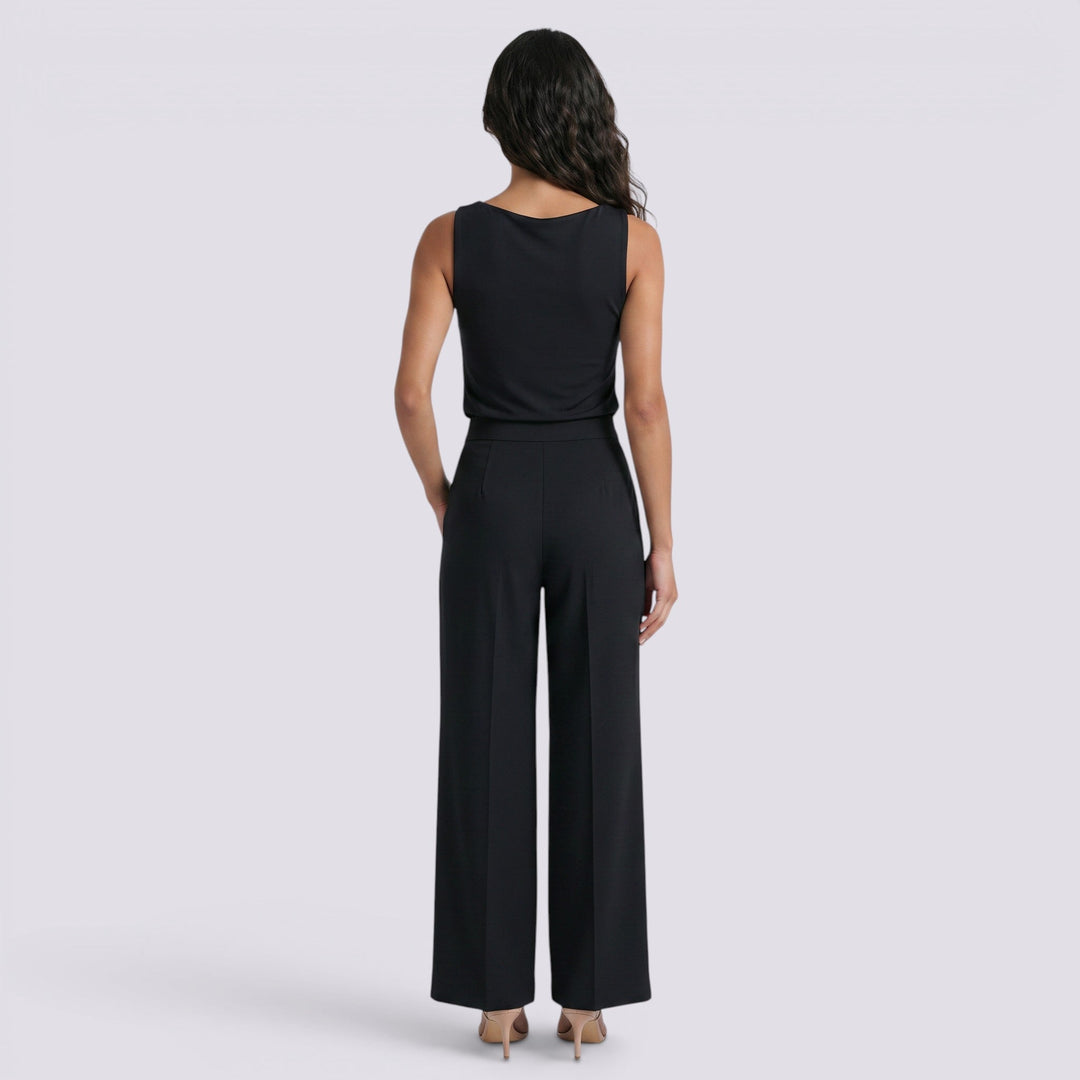 Conjunto Mujer Top Pantalón Ancho Verano Elegante