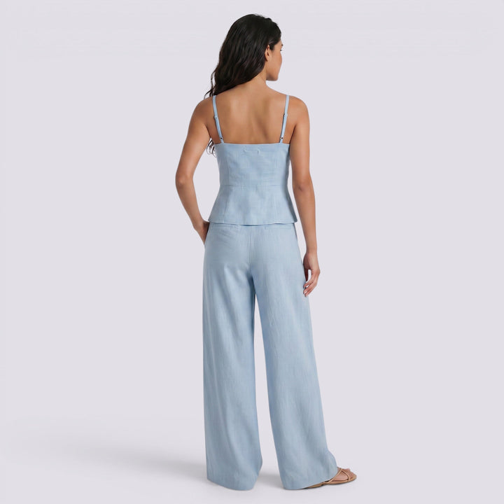 Conjunto Mujer Top Tirantes Cintura Alta