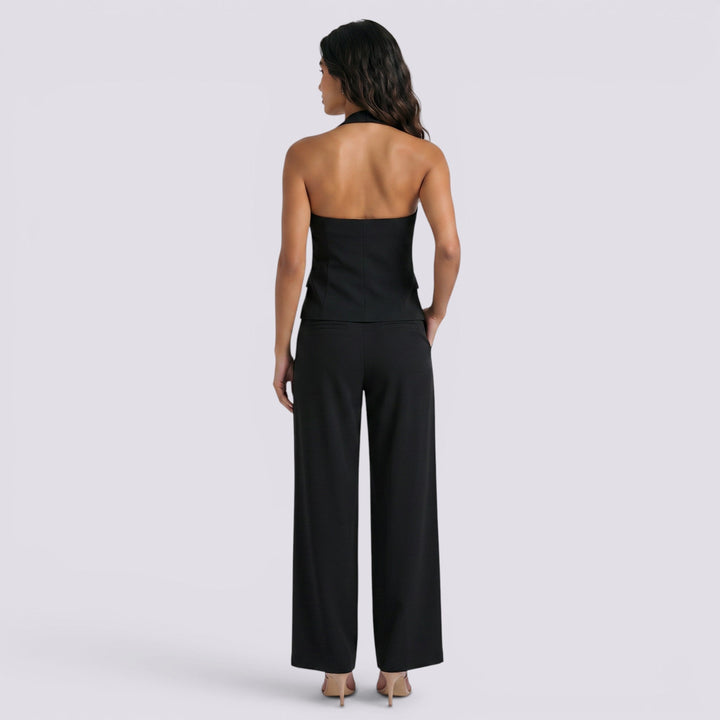 Conjunto Chaleco Pantalón Mujer Elegante