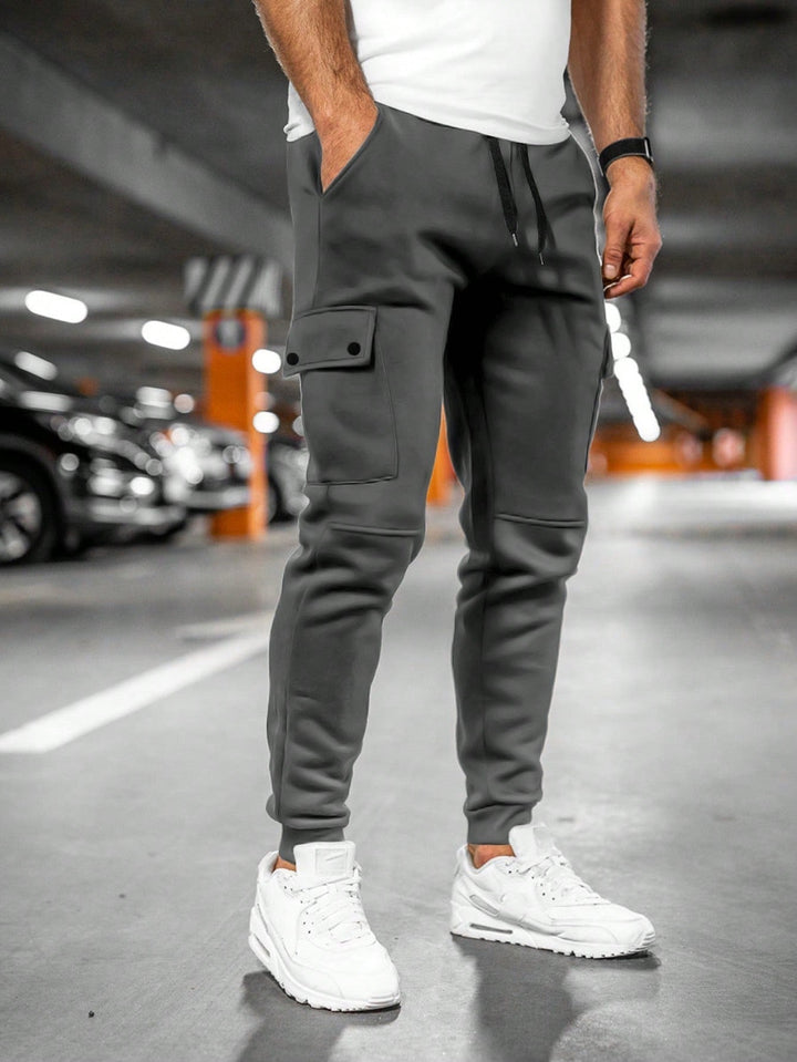 Biel | Pantalón Chándal Hombre Cargo Bolsillos Laterales
