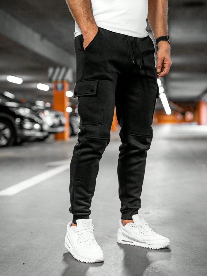 Biel | Pantalón Chándal Hombre Cargo Bolsillos Laterales