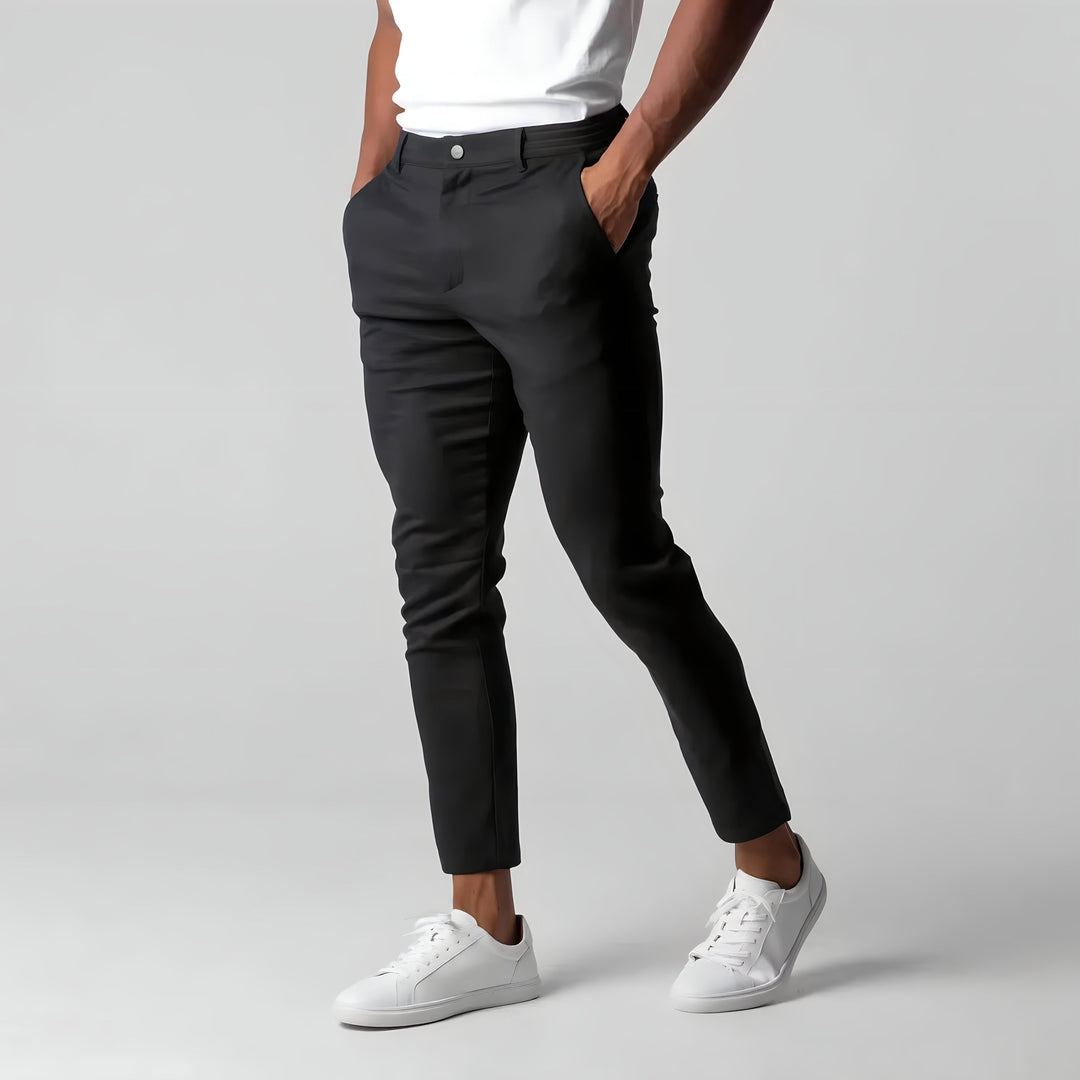 Fernando | Pantalón Chino Slim Fit Hombre Elástico Tobillero