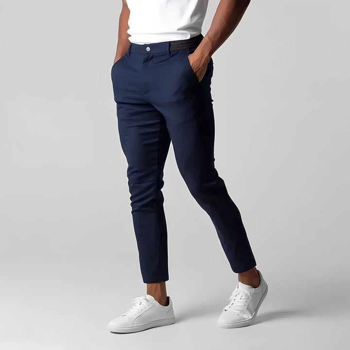 Fernando | Pantalón Chino Slim Fit Hombre Elástico Tobillero