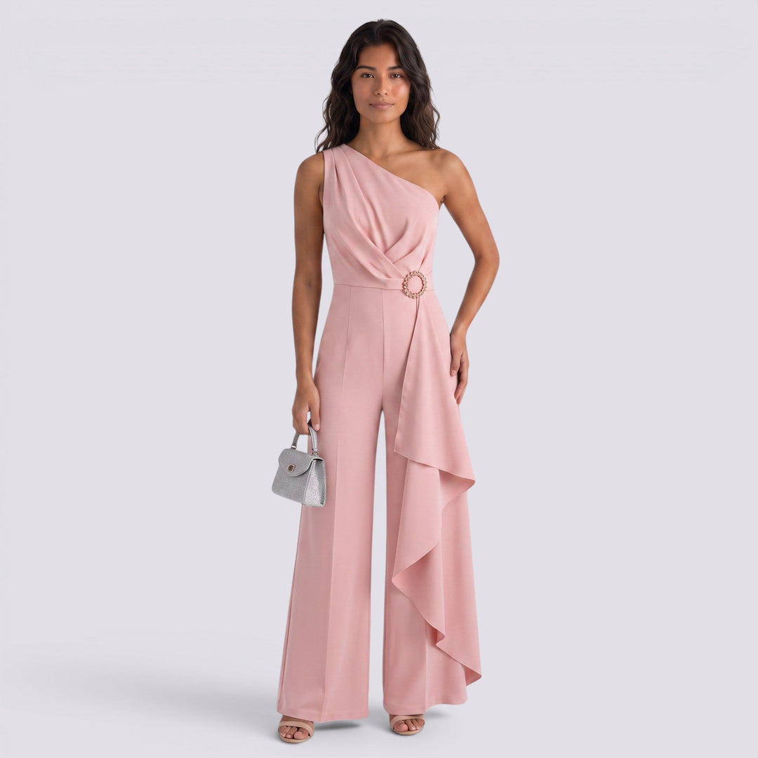 Mono Largo Asimétrico Elegante para Mujer