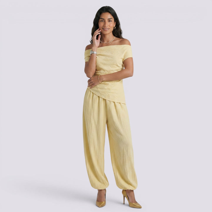 Conjunto Mujer Verano Pantalón Ancho