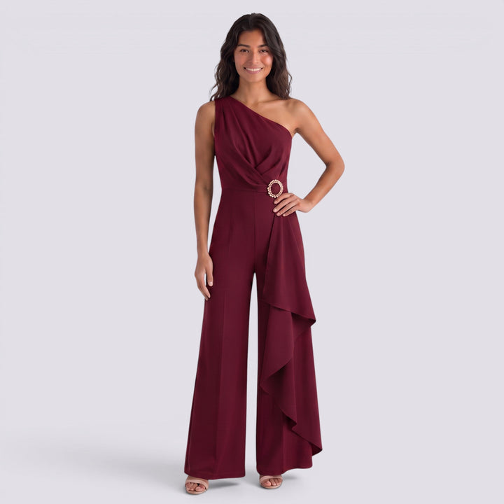 Mono Largo Asimétrico Elegante para Mujer
