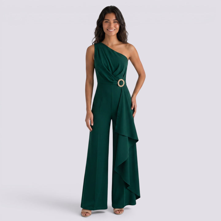 Mono Largo Asimétrico Elegante para Mujer