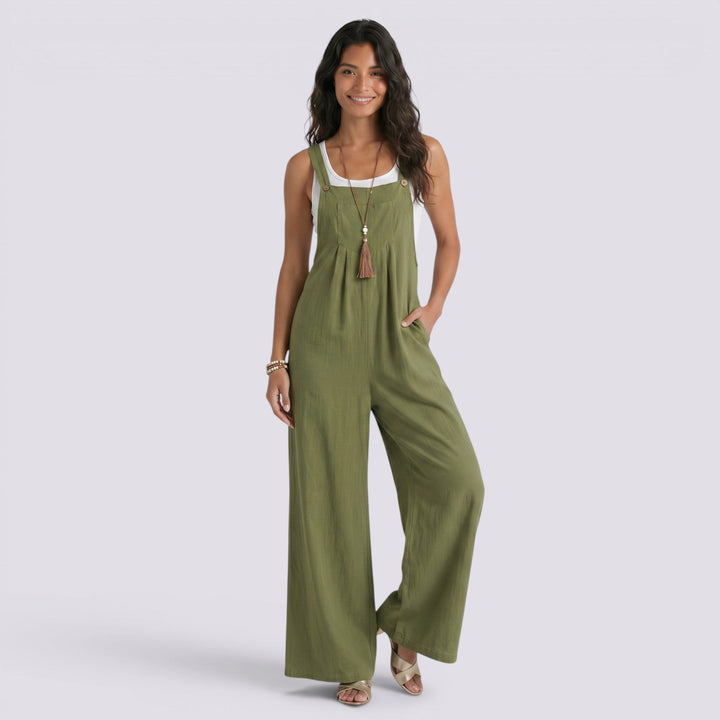 Mono Largo Casual de Mujer con Tirantes Verano