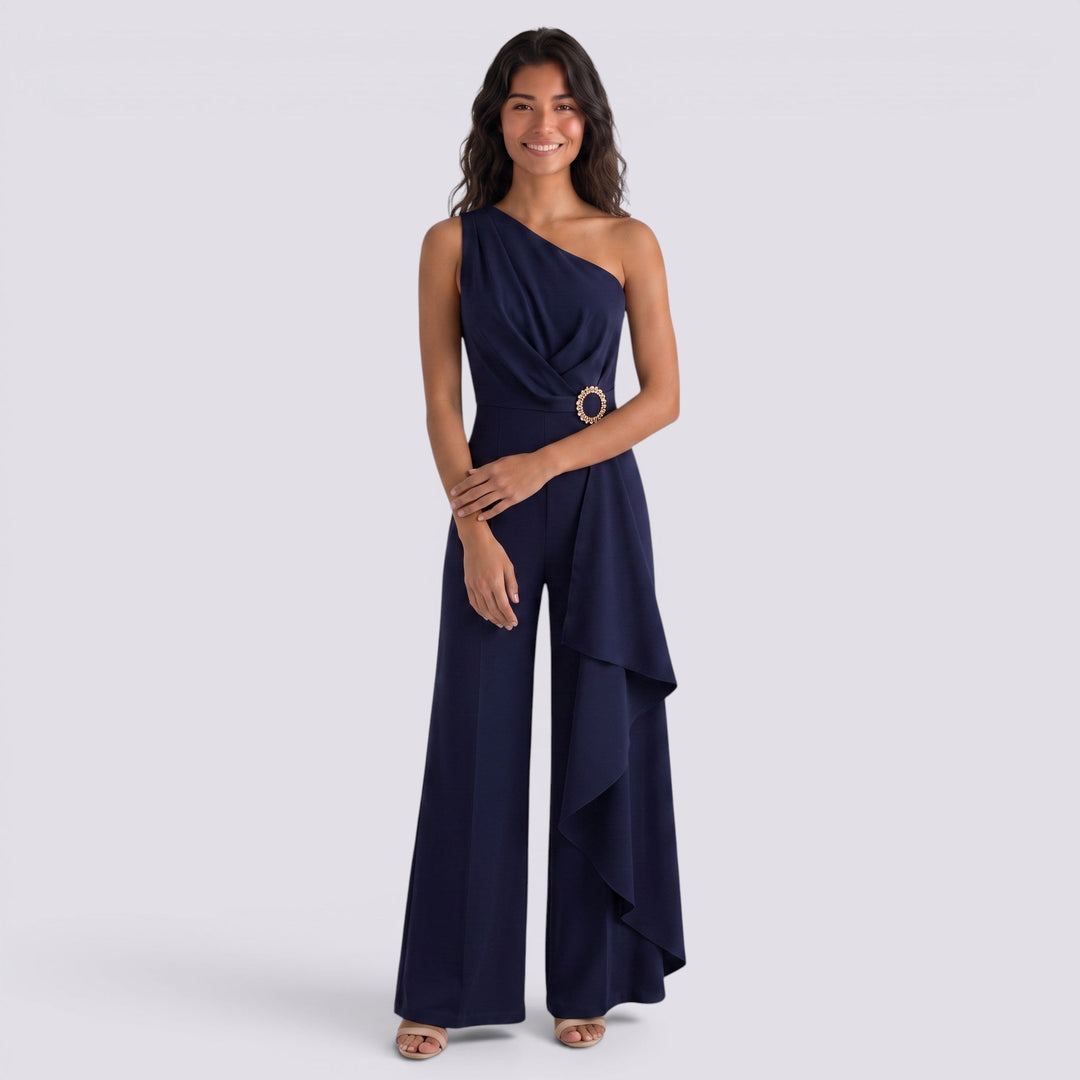 Mono Largo Asimétrico Elegante para Mujer