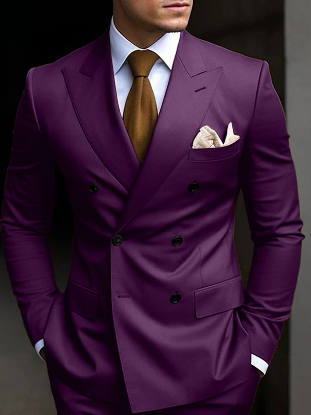 Gonzalo | Traje de Novio Doble Botonadura Hombre Corte Slim