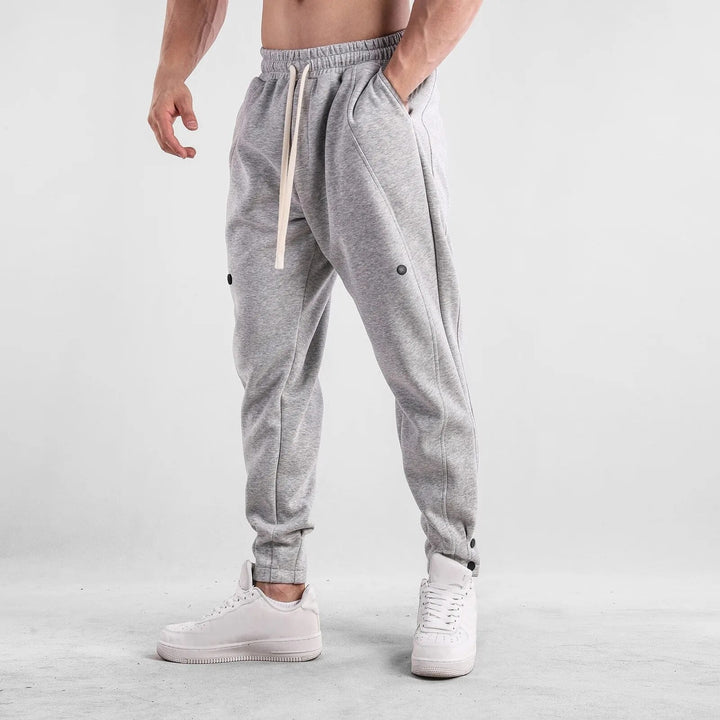 Héctor | Jogger de Algodón Hombre Puños con Botones