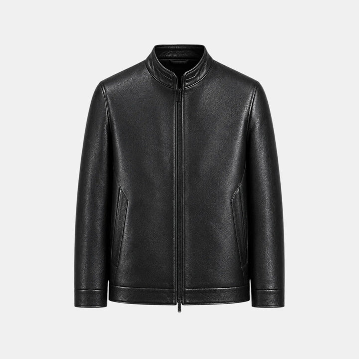 Chaqueta de Cuero Artificial para Hombre