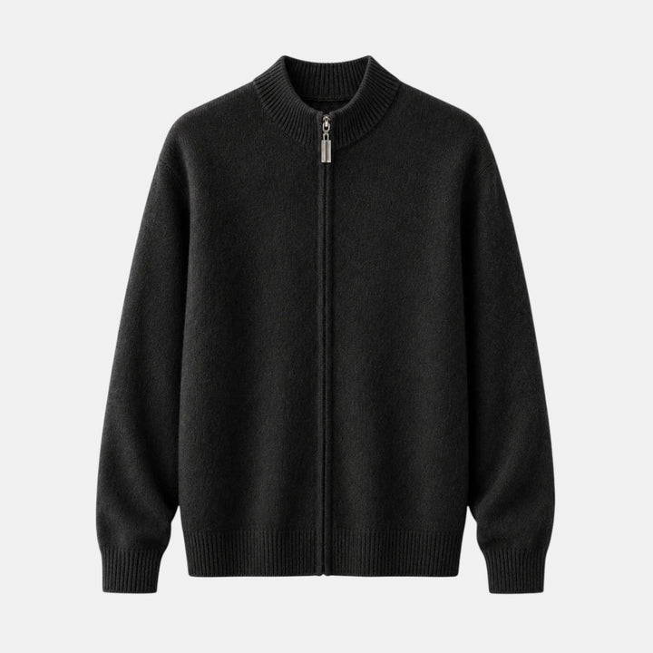 Chaqueta de Merino para Hombre con Cremallera