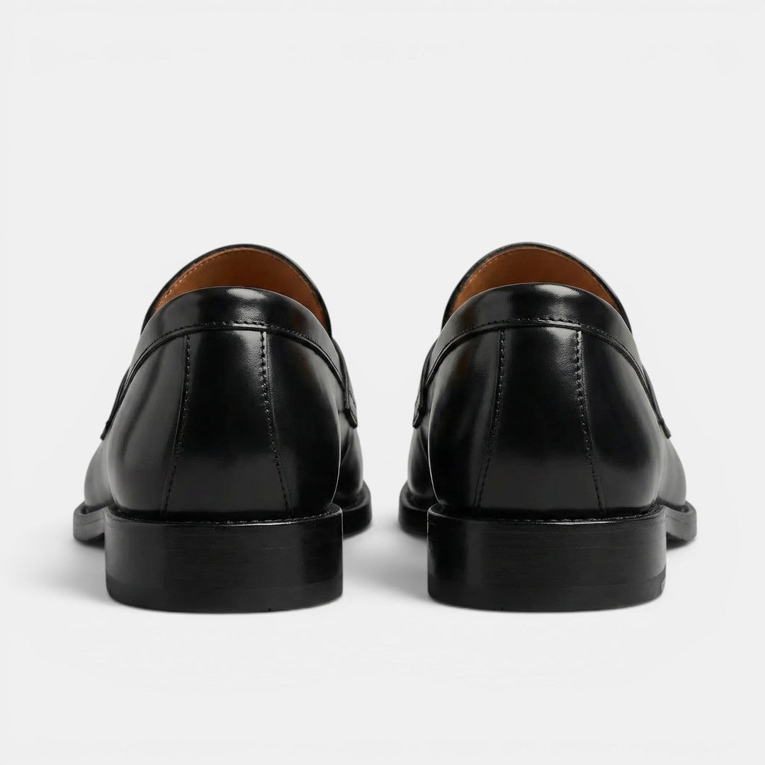 Mocasines Hombre Piel Negro Casual
