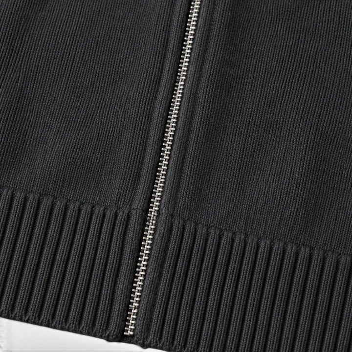 Chaqueta de Punto con Cierre de Cremallera para Hombre