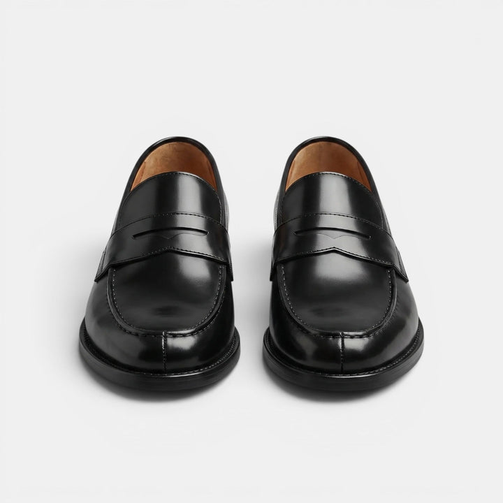 Mocasines Hombre Piel Negro Casual