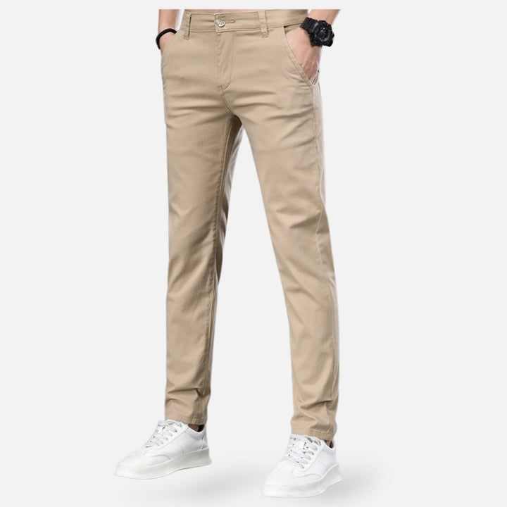 Javier | Pantalón Chino Slim Fit Hombre Casual