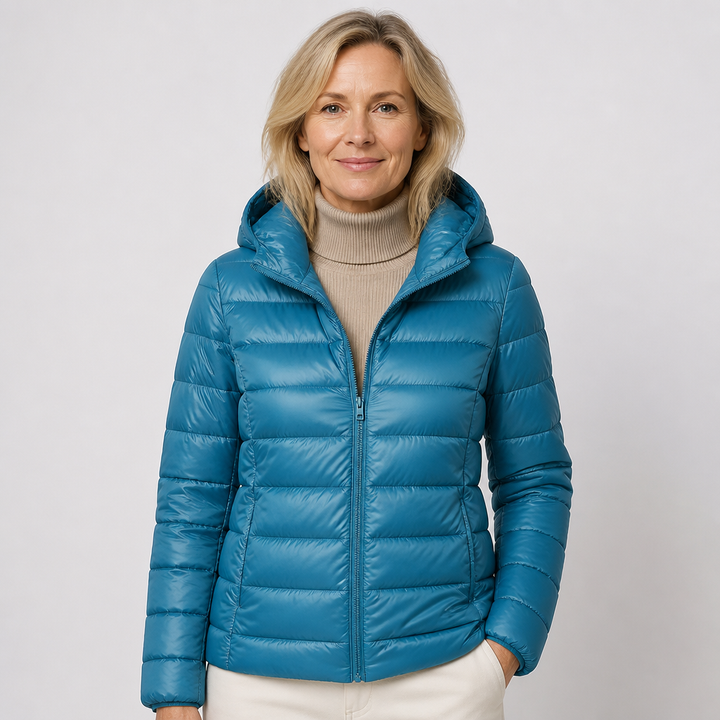 Ilona | Chaqueta Azul Marino para Entretiempo