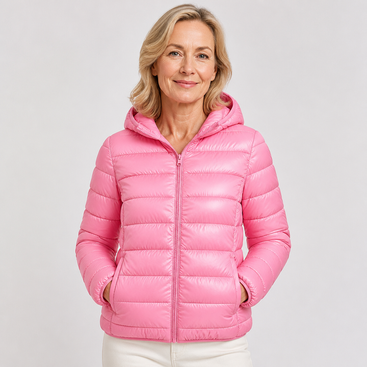 Ilona | Chaqueta Rosa para Entretiempo