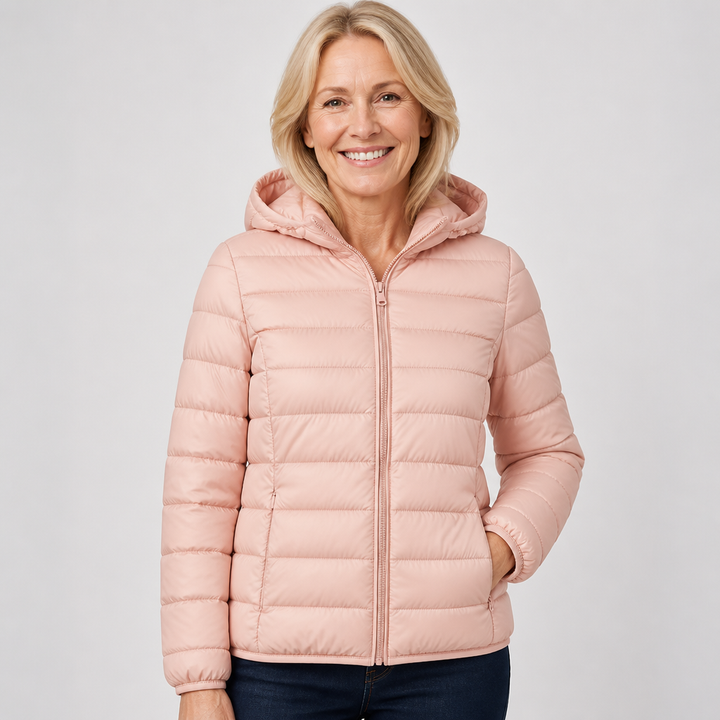 Ilona | Chaqueta Rosa de Media Temporada