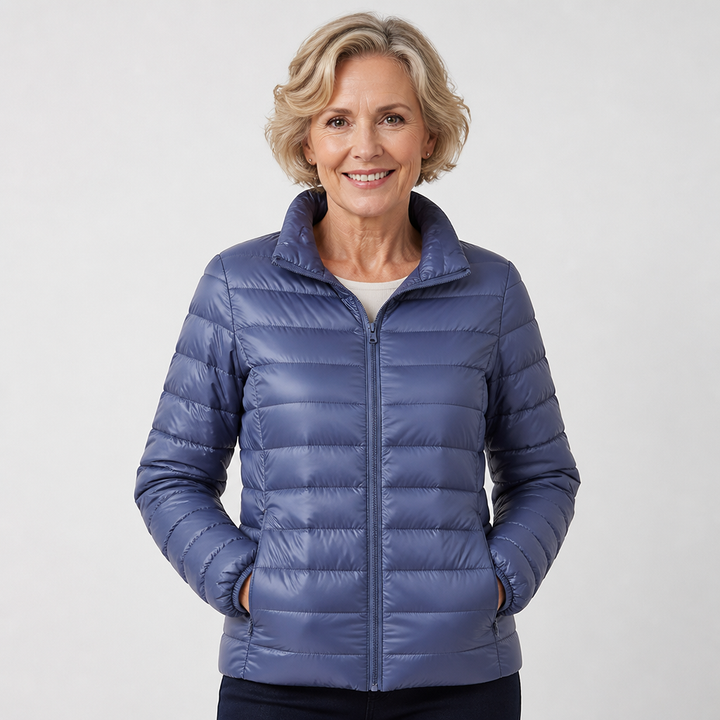Ulla | Chaqueta Azul Índigo para Entretiempo