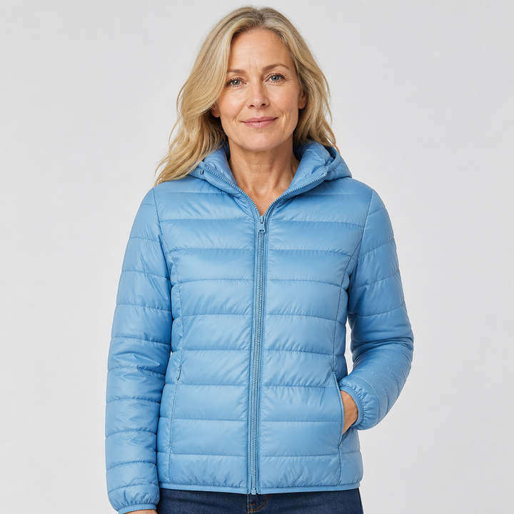 Ilona | Chaqueta ligera en azul claro