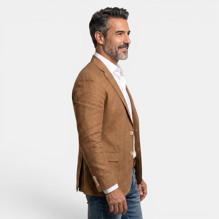 Chaqueta Elegante Slim Fit para Hombre - Blazer Premium Ligero con Solapas Clásicas