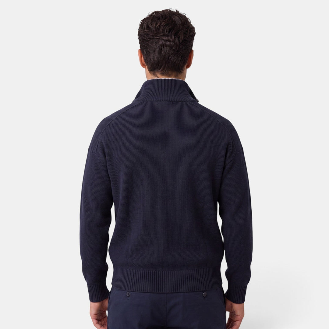 Chaqueta de Punto con Cierre de Cremallera para Hombre