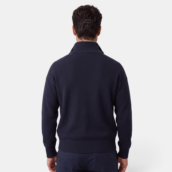 Chaqueta de Punto con Cierre de Cremallera para Hombre