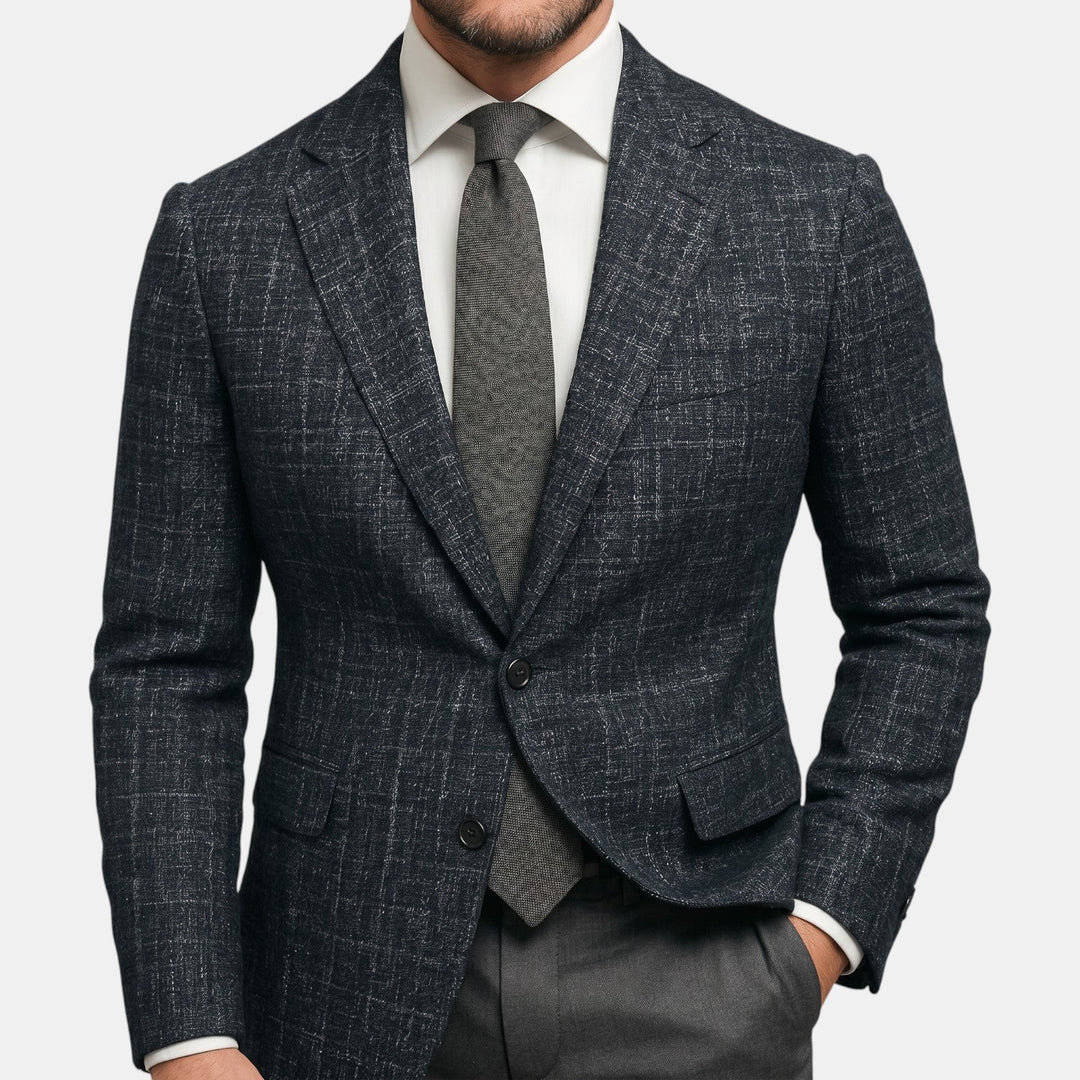 Chaqueta Elegante Slim Fit para Hombre - Blazer Premium Ligero con Solapas Clásicas