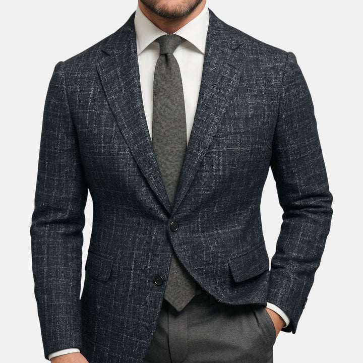 Chaqueta Elegante Slim Fit para Hombre - Blazer Premium Ligero con Solapas Clásicas