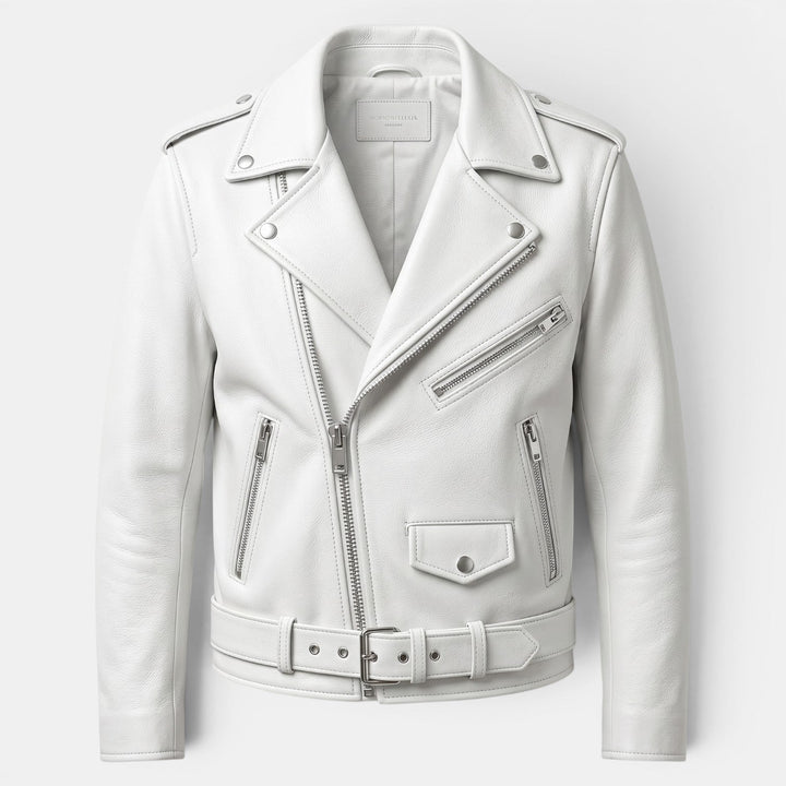 Chaqueta de Cuero Vegano de Alta Calidad para Hombre – Estilo Moderno y Sofisticado