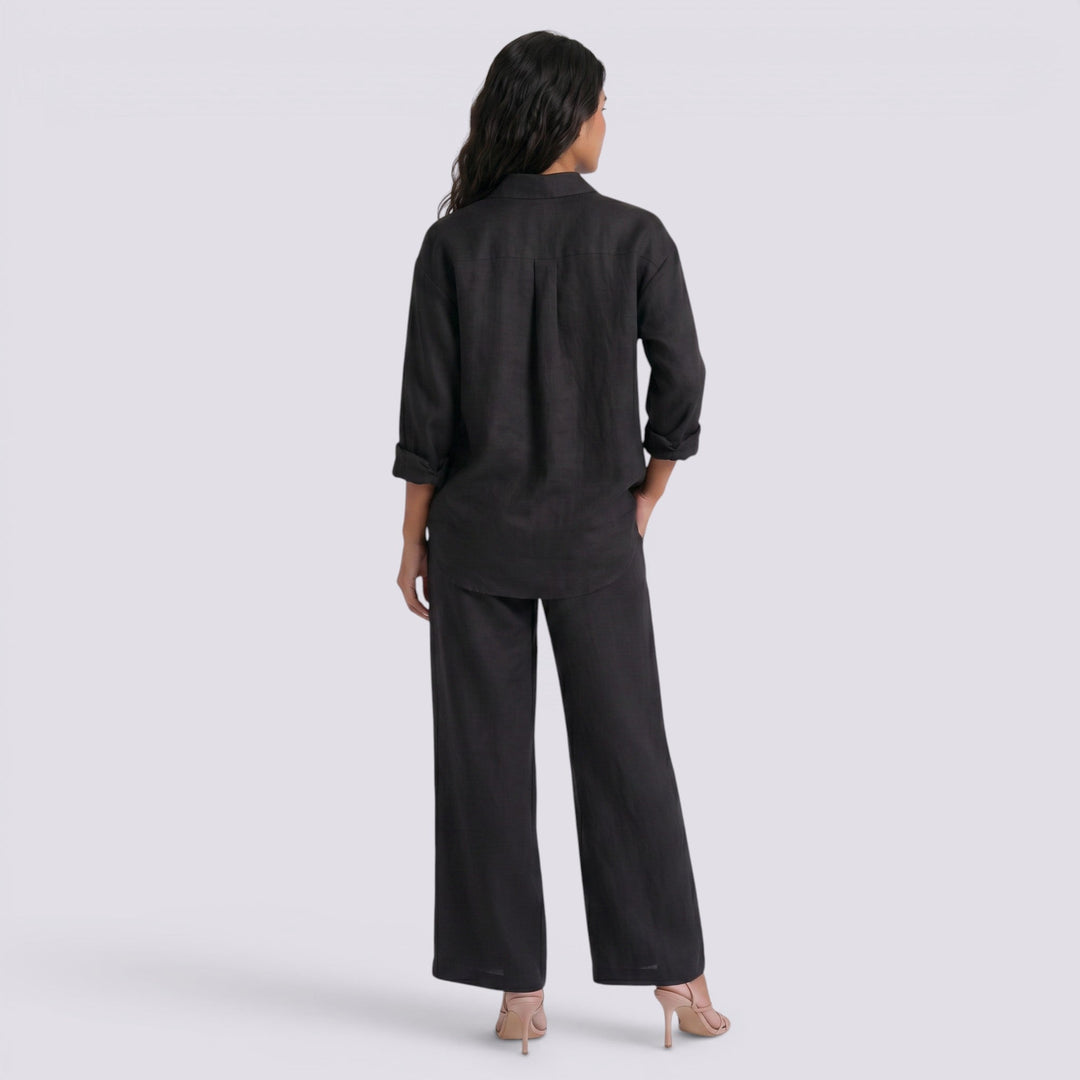 Conjunto Camisa y Pantalón Holgado Mujer