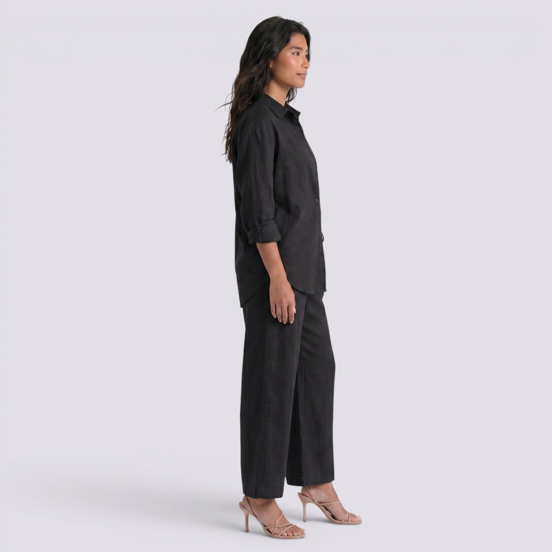 Conjunto Camisa y Pantalón Holgado Mujer