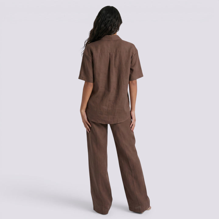 Conjunto Camisa y Pantalón Holgado Mujer