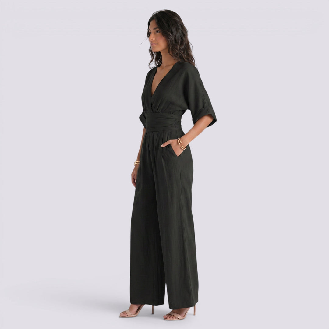 Mono Largo Mujer Escote Cruzado