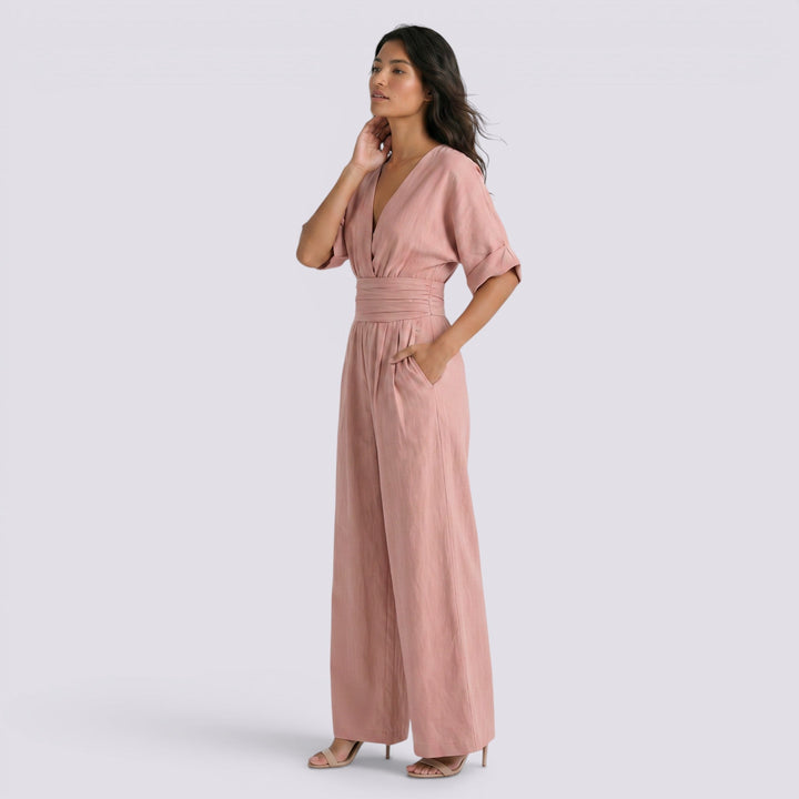 Mono Largo Mujer Escote Cruzado