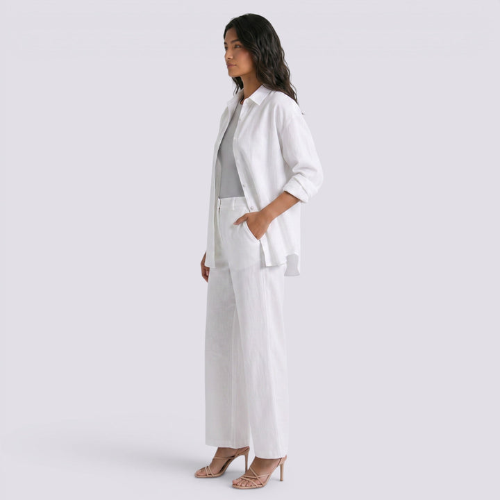 Conjunto Camisa y Pantalón Holgado Mujer
