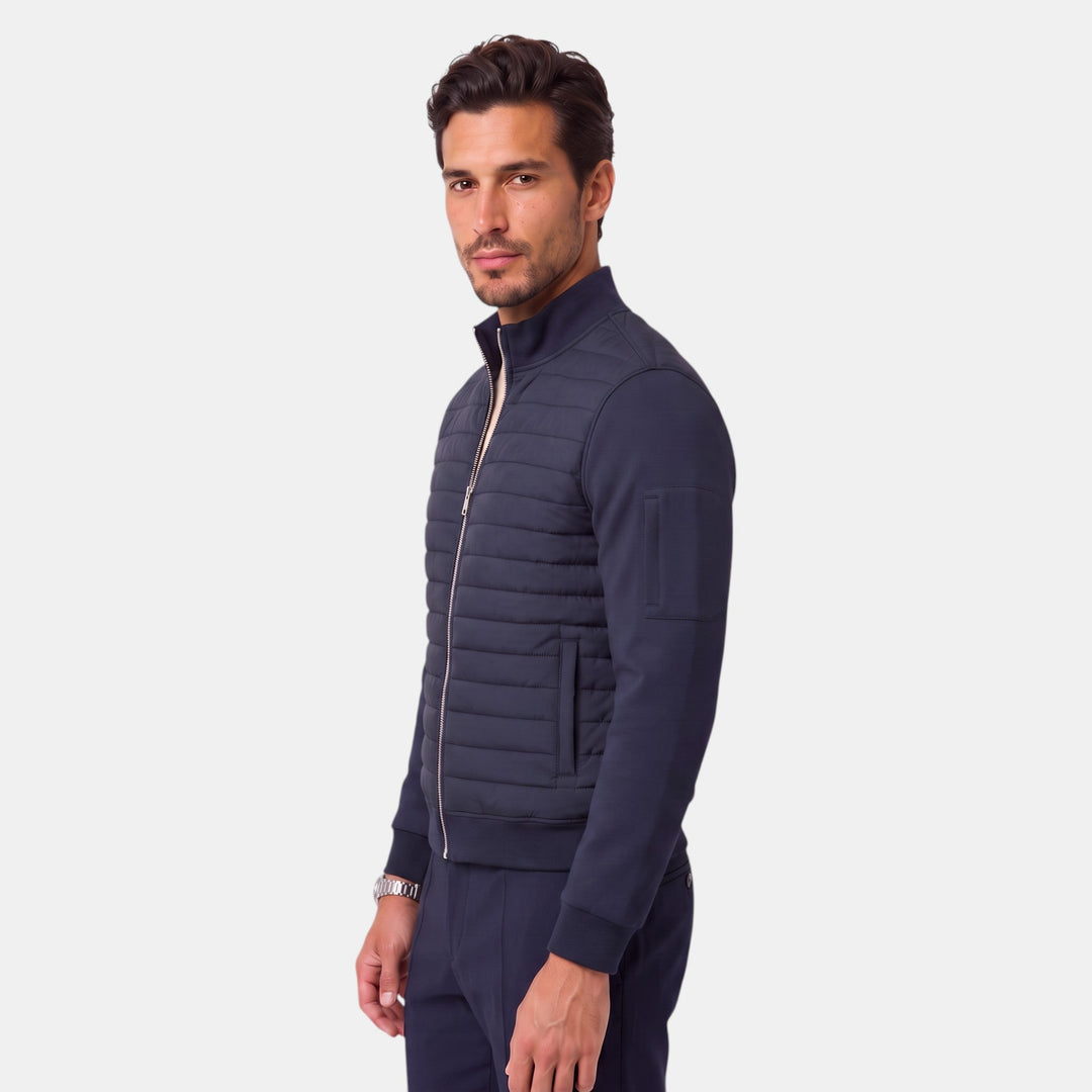 Chaqueta Acolchada Ligera para Hombre – Cálida y Transpirable