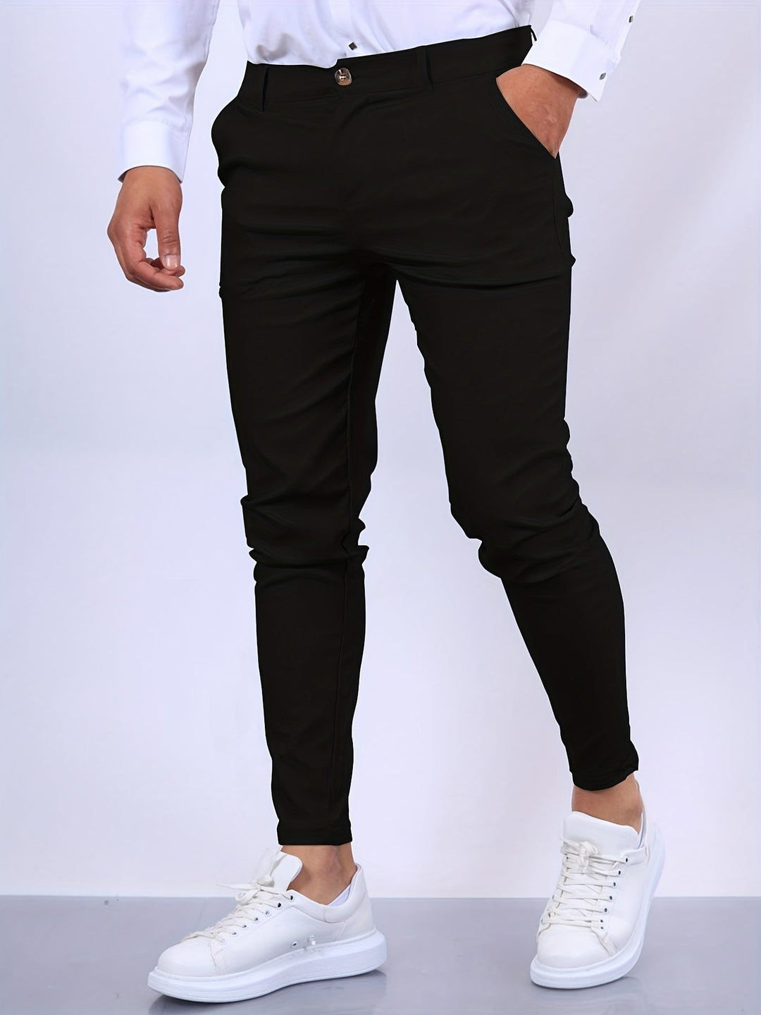 Marcos | Pantalón Chino Slim Fit Hombre Cintura Elástica