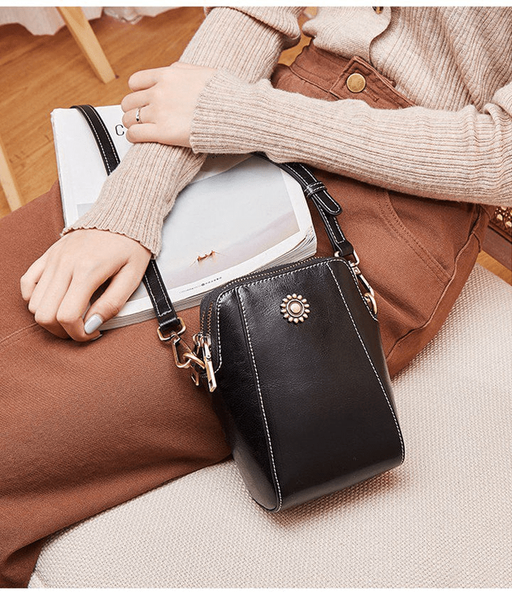 Laluna® | Elegante Bolsa de Hombro Retro Crossbody