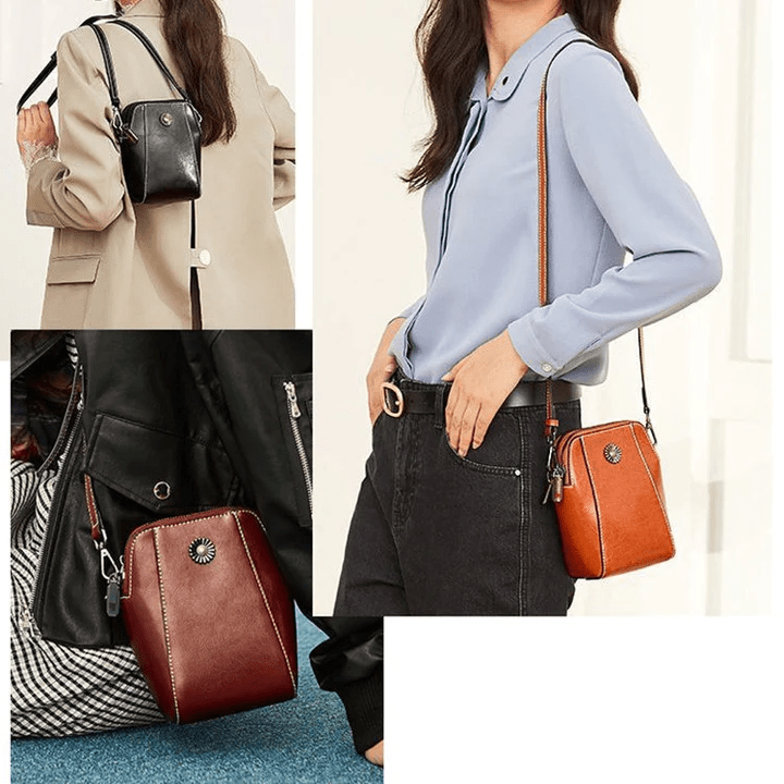 Laluna® | Elegante Bolsa de Hombro Retro Crossbody