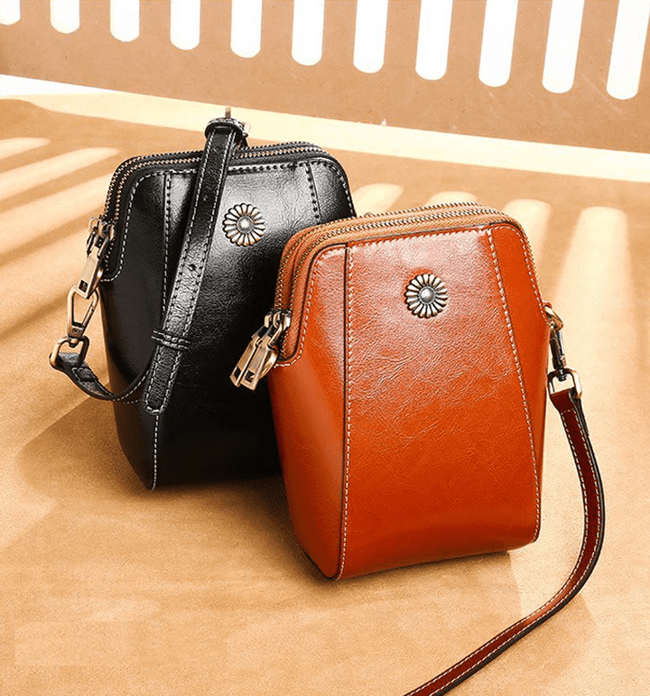 Laluna® | Elegante Bolsa de Hombro Retro Crossbody