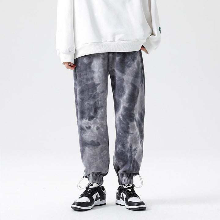 Rafael | Jogger Hombre Acid Wash Algodón Puños Elásticos