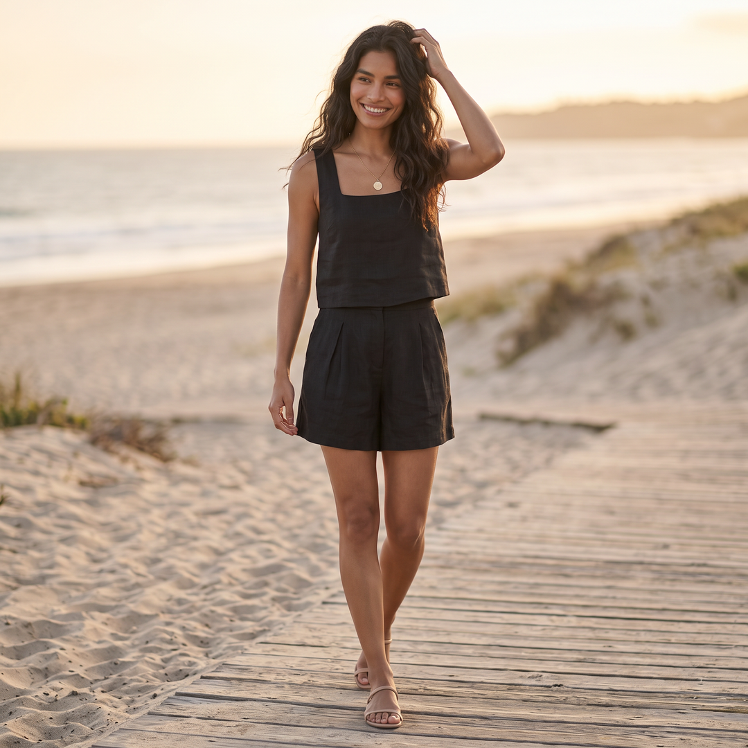 Conjunto Short y Top Mujer
