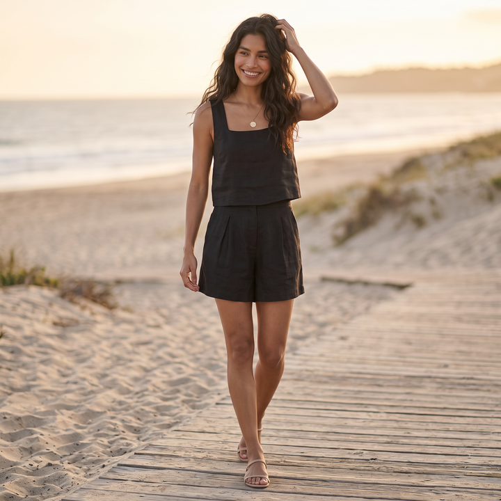 Conjunto Short y Top Mujer